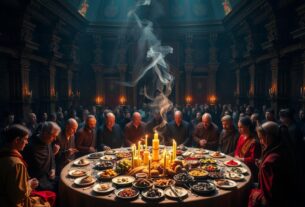 alimentação em rituais culturais