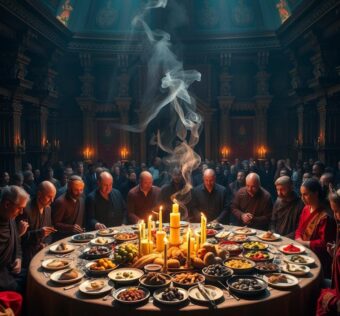 alimentação em rituais culturais