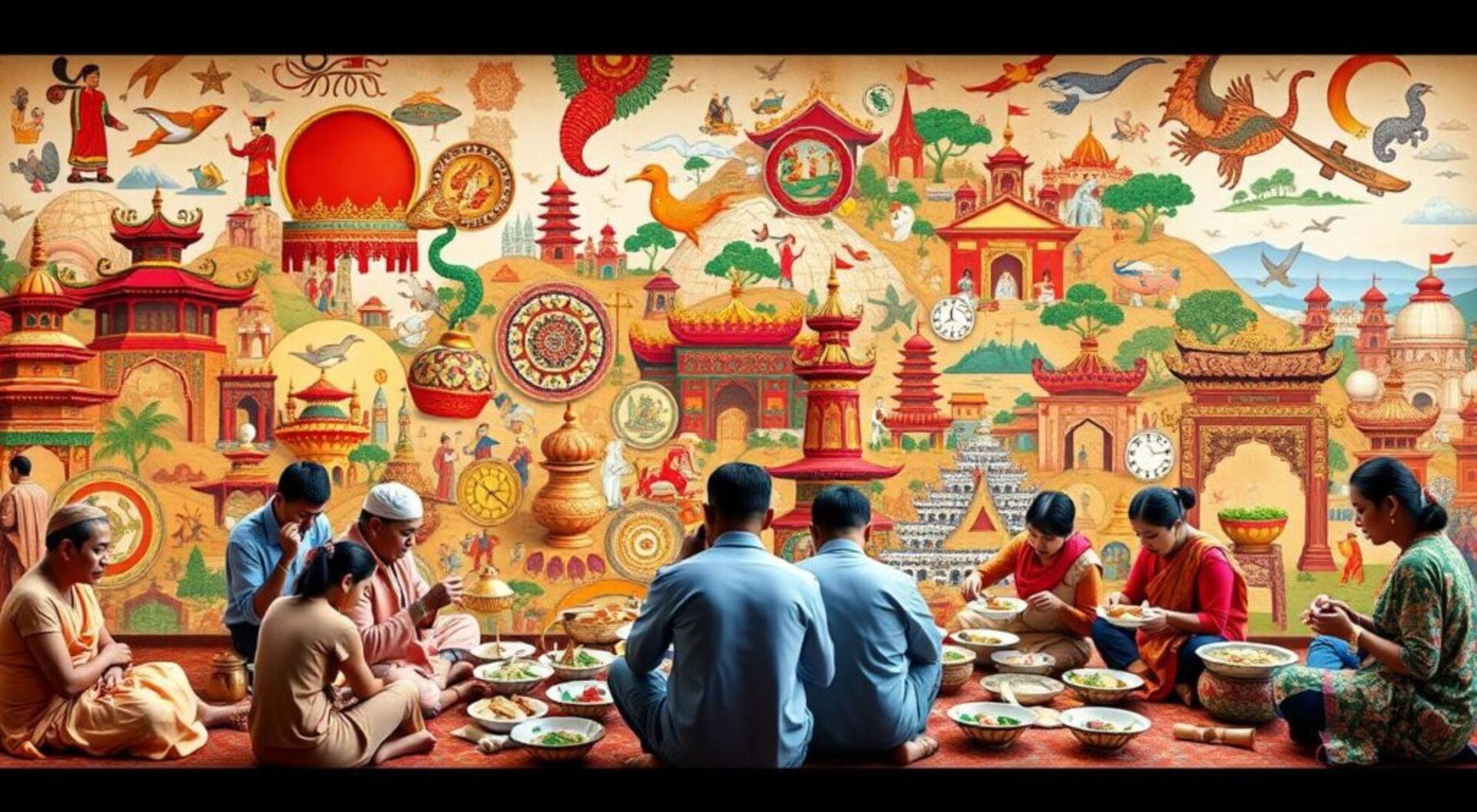 como se come em diferentes culturas