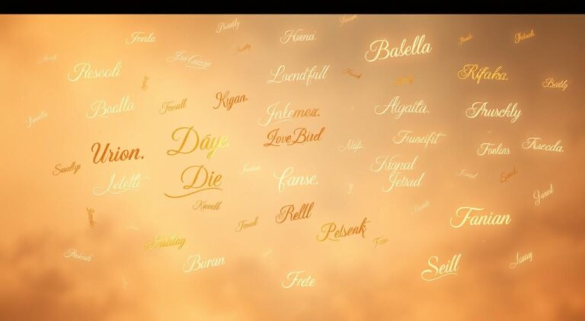 palavras bonitas em outras línguas