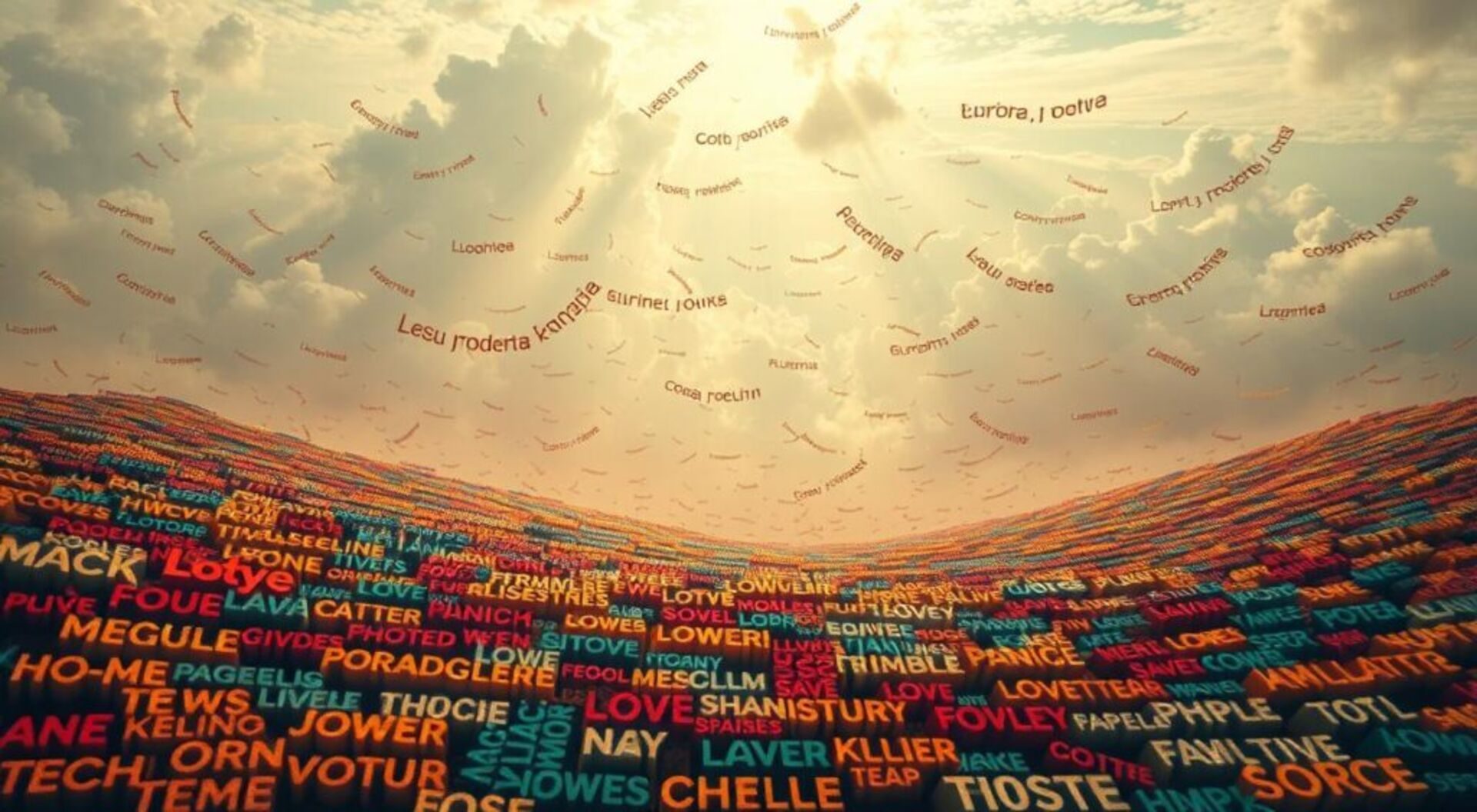 palavras com sentimentos únicos