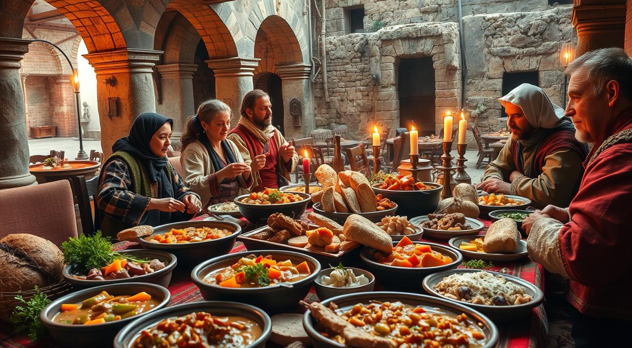 comida com raízes históricas