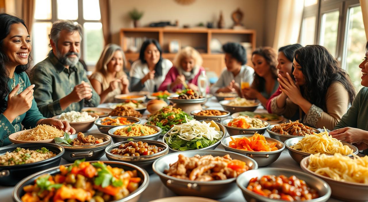 diversidade cultural na alimentação