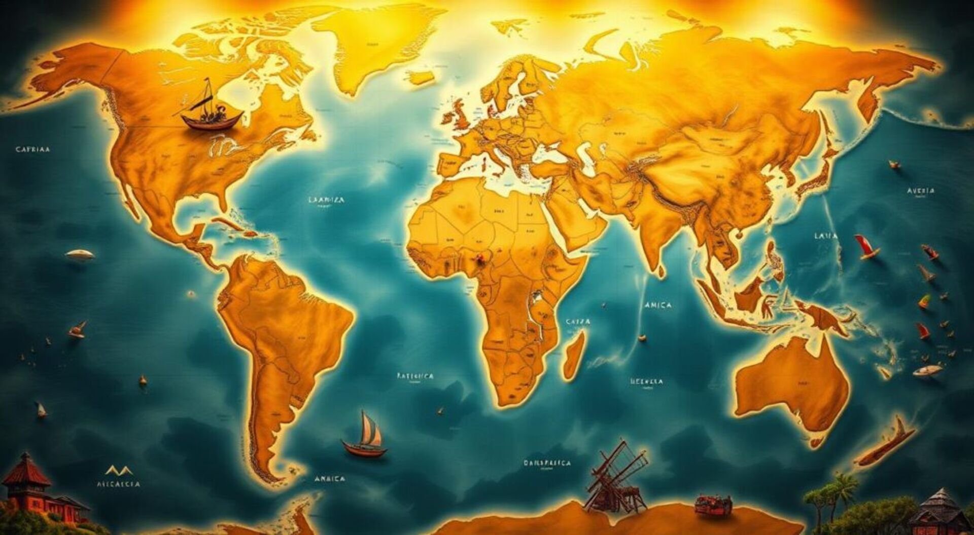 fatos interessantes sobre regiões do mundo